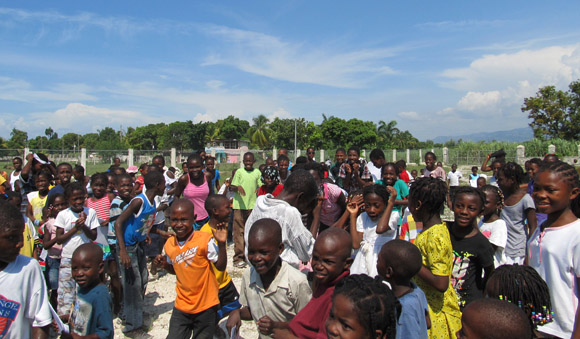 Haiti Haitian children kids camp love and hope ministries mission missions trio
